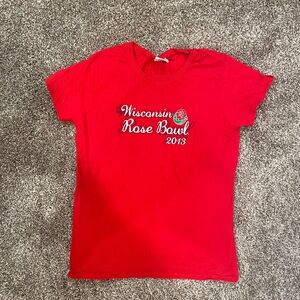 Wisconsin Rose Bowl tee